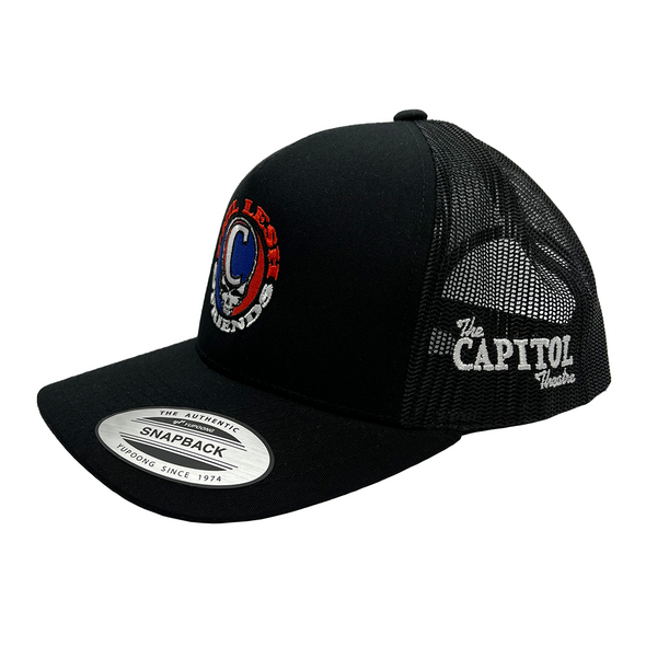 Phil Lesh & Friends - Black Stealie Trucker Hat