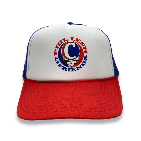 Phil Lesh & Friends - Red, White, and Blue Stealie Trucker Hat