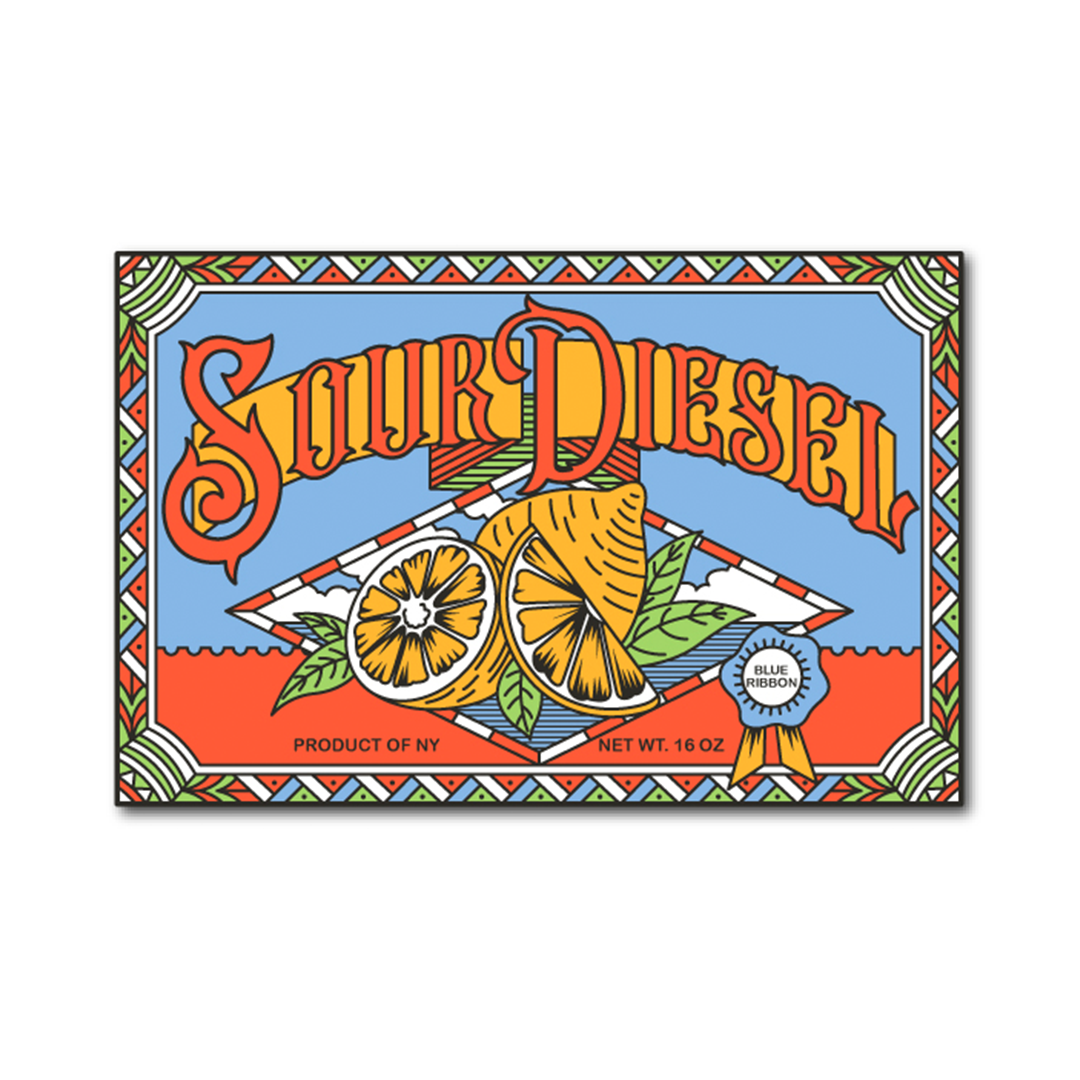 Limited Edition Sour Diesel Pin