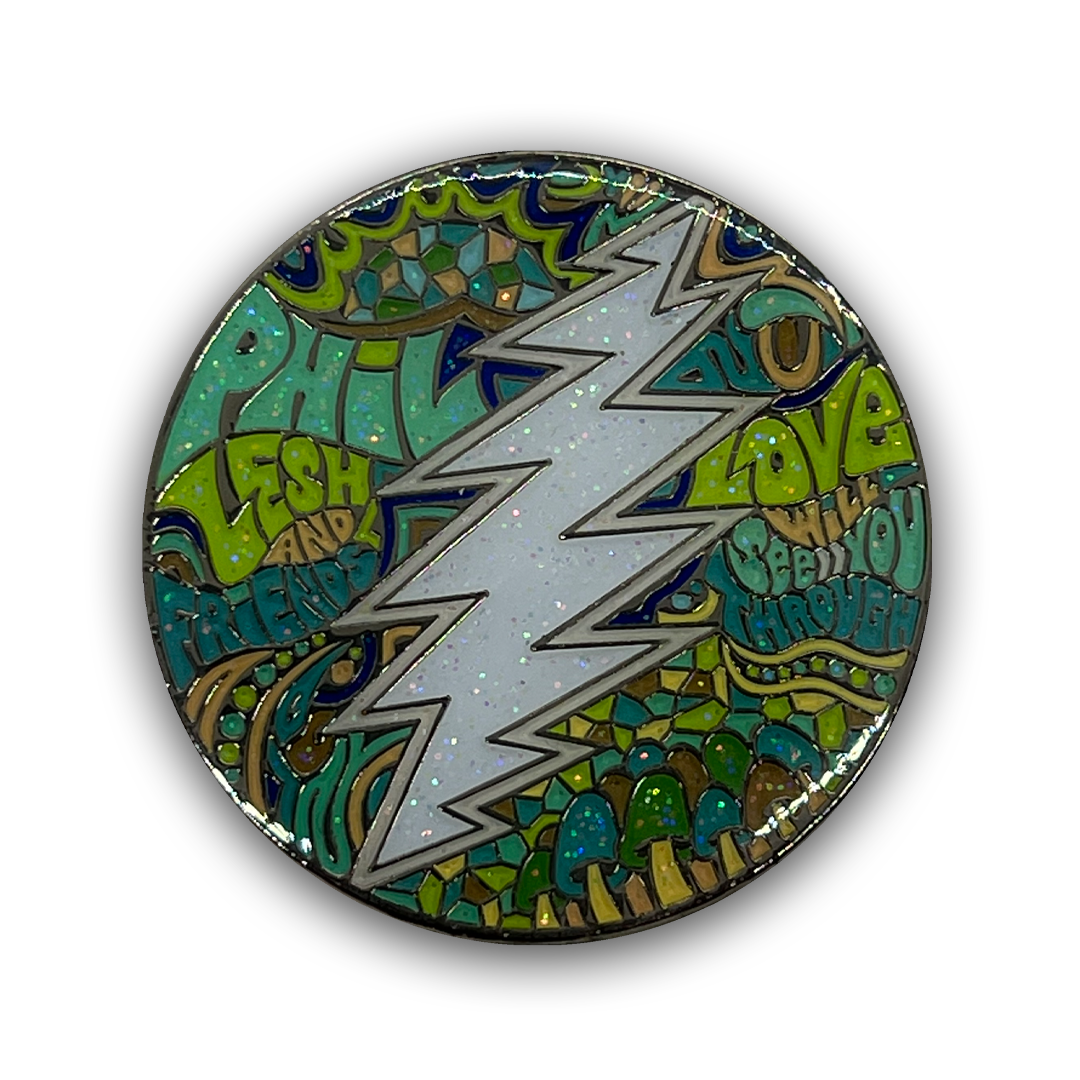 Phil Lesh & Friends "Love Will See You Through" Pin by Danny Steinman