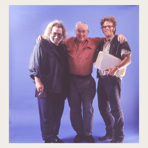 Jerry Garcia with Ken Nordine & Tom Waits, 1991, Susana Millman