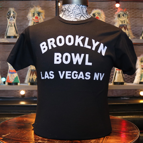 Brooklyn Bowl Las Vegas Black T-Shirt