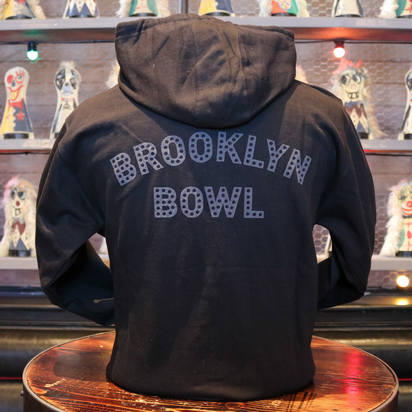 Brooklyn Bowl Las Vegas Zip-Up Hooded Sweatshirt