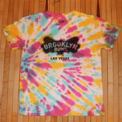 Brooklyn Bowl Las Vegas Kid's Tie-Dye Logo T-Shirt