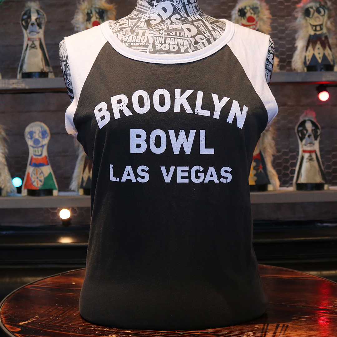 Brooklyn Bowl Las Vegas Women's Baseball Tee