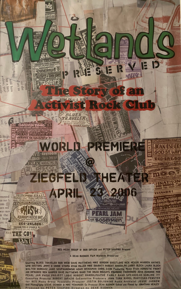 Wetlands Preserved - World Premiere Poster