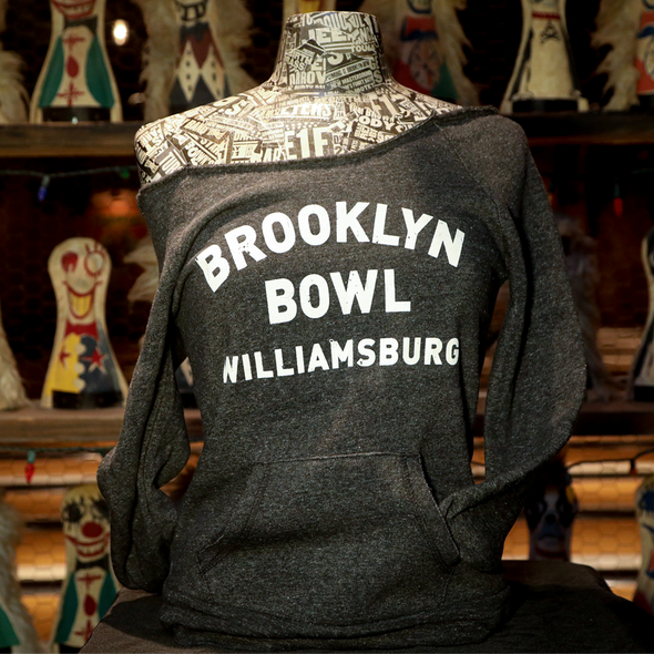 Brooklyn Bowl Williamsburg Women's Scoopneck Sweatshirt
